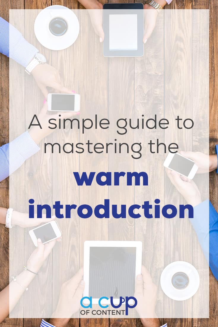 master warm introductions guide