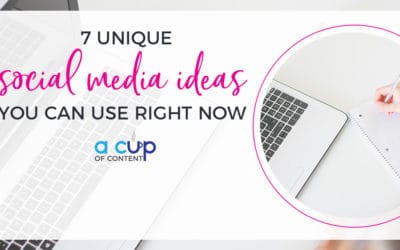 7 unique social media ideas you can use right now